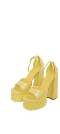 PLT yellow heels