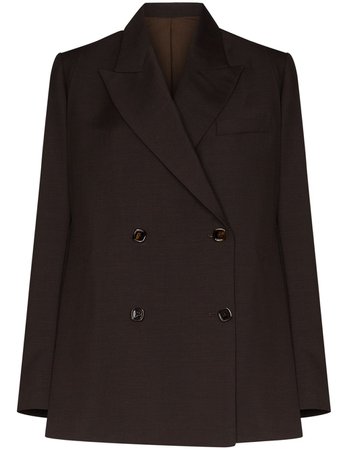 EFTYCHIA double-breasted Oversized Suit Jacket - Farfetch
