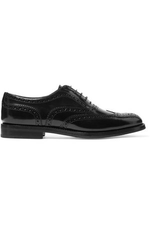 Church's | Burwood glossed-leather brogues | NET-A-PORTER.COM