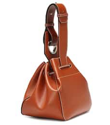 Leather Bucket Bag | Ganni - Mytheresa