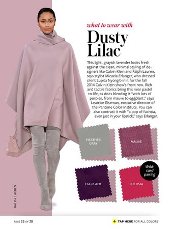 Dusty lilac