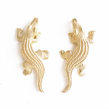 crocodile earrings - Pesquisa Google