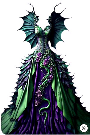 Emerald Dragon Dress
