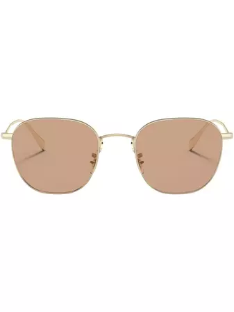 Oliver Peoples Clyne square-frame Sunglasses - Farfetch