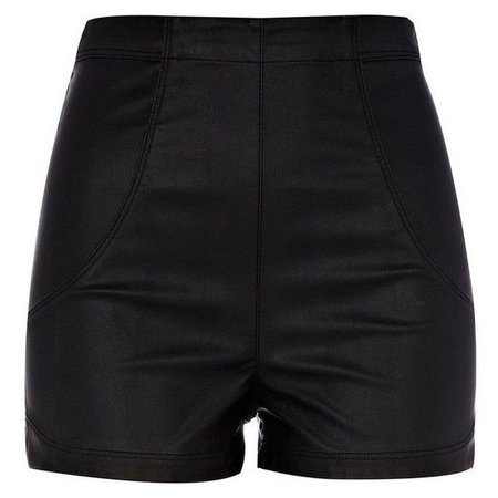 Black bootie shorts