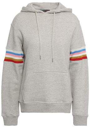 Striped French Cotton-terry Hoodie