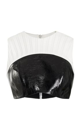 The Lydia Cotton Bustier Top By Brandon Maxwell | Moda Operandi