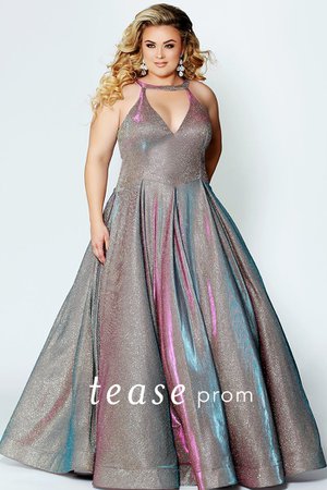 Holographic Ball Gown 1