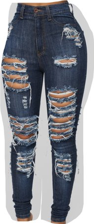 Fashion Nova Ripped Jeans