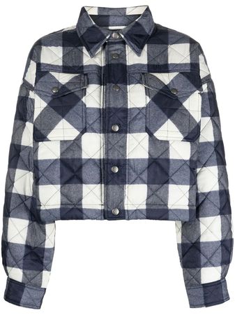 Polo Ralph Lauren Quilted plaid-check Print Shirt Jacket - Farfetch