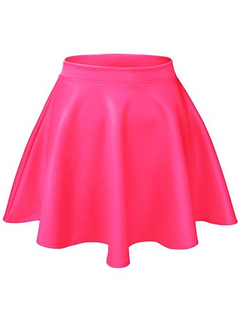 Hot-Pink Skater Skirt