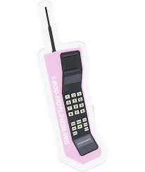 pink 90s phone