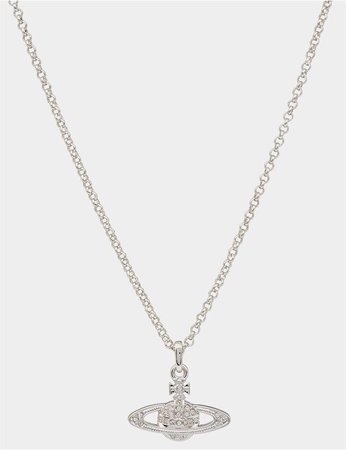 silver vivienne westwood necklace