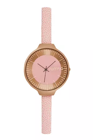 Rose Gold Orchard Leather Watch – Marissa Collections