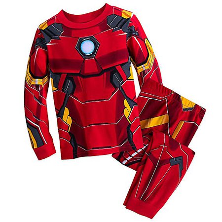AmazonSmile: Marvel Iron Man Costume PJ Pals Pajamas Set for Boys Size 6: Clothing