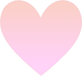gradient pink heart
