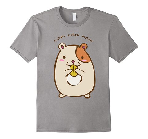 Nom nom nom Cute Hamster shirt – Hammie Shirt-TD – theteejob