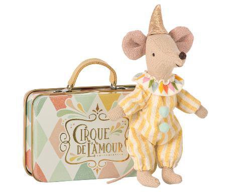 Clown Mouse in Suitcase – PEPA AND CO