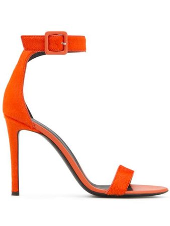 Orange Giuseppe Zanotti Neyla Sandals | Farfetch.com