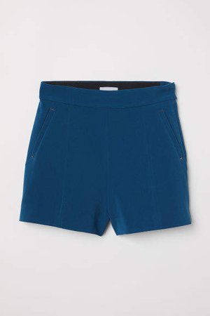 Fitted Shorts - Blue