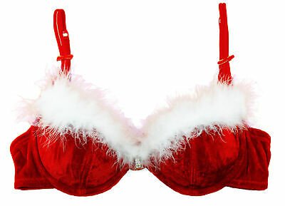 Womens Sexy Santa Christmas Costume Adult Lingerie 2 Piece set Xmas Bra Boyshort | eBay