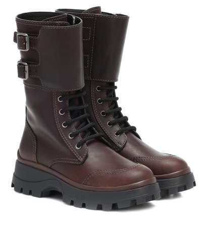 Miu Miu Leather Boots