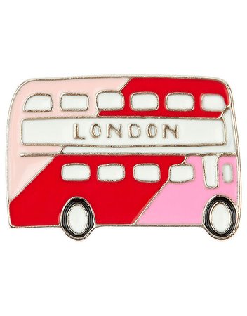 London Bus Pin Badge | Stationery | Accessorize Global