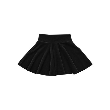 black baby skirt