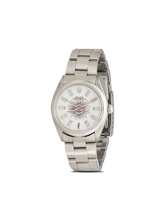 Jacquie Aiche customised Rolex Oyster Perpetual Eye 42mm - FARFETCH