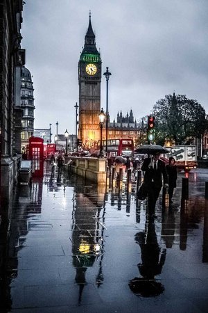 rainy London
