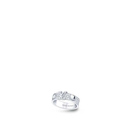 Empreinte Ring, White Gold and Diamonds - Jewelry and Timepieces | LOUIS VUITTON ®