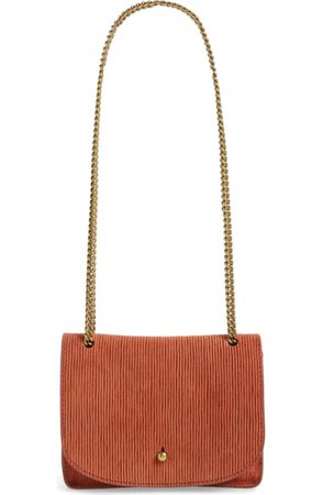 Madewell The Chain Corded Leather Crossbody Bag | Nordstrom