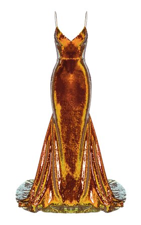 Aldridge Sequin-Embellished Gown