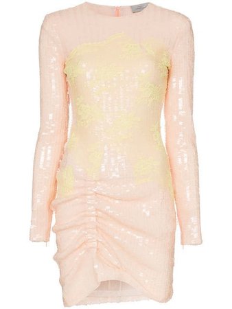 Preen By Thornton Bregazzi Michelle sequinned lace mini dress $1,327 - Shop SS19 Online - Fast Delivery, Price
