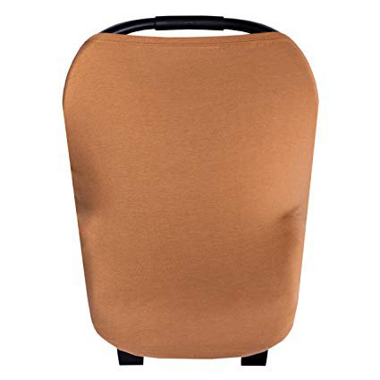 Amazon.com: Baby Car Seat Cover Canopy and Nursing Cover Multi-Use Stretchy 5 in 1 Gift"Camel" by Copper Pearl: Baby
