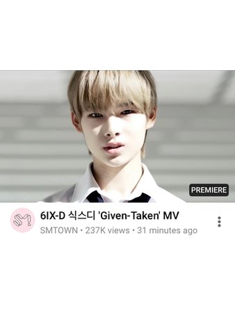 6IX-D ‘Given-Taken’ Official MV (HIRO THUMBNAIL)