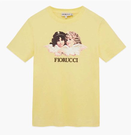 Fiorucci yellow t shirt
