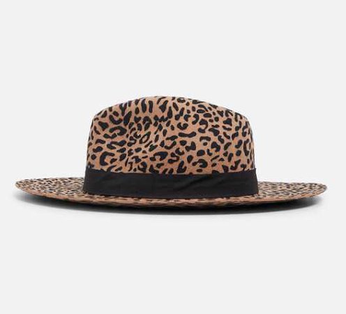шляпа леопард