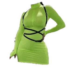 Neon Green Outfit PNG