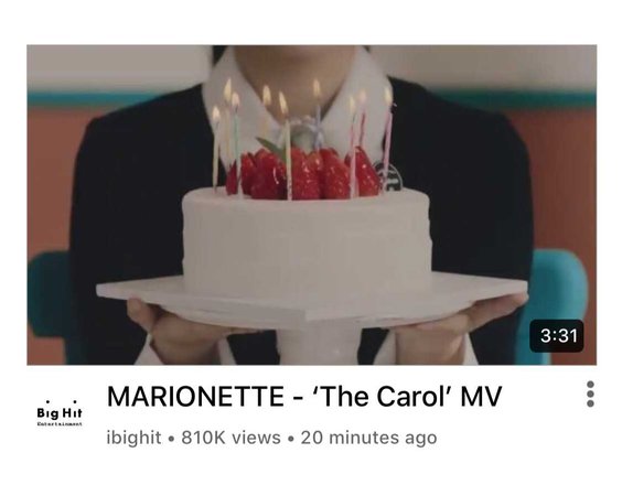 MARIONETTE- ‘The Carol’ MV