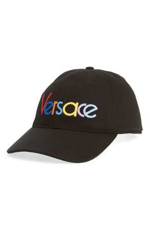 Versace Rainbow Logo Baseball Cap | Nordstrom