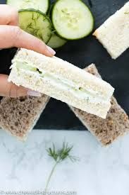 cucumber finger sandwiches - Google Search