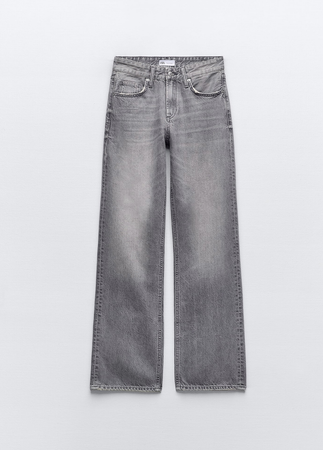 grey zara jeans