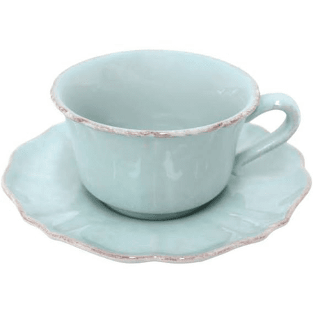 pale blue teacup