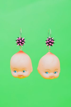 CRAZY BABY EARRINGS – ZIG ZAG GOODS