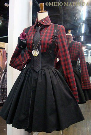 Stripe Lolita Dress