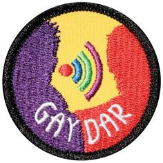 Gaydar Gay Merit Badge Patch
