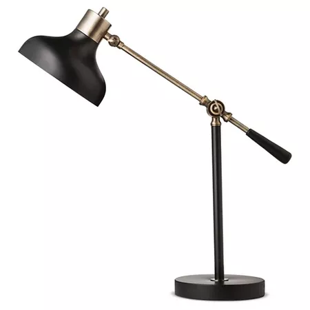 Crosby Schoolhouse Desk Lamp Black - Threshold™ : Target