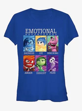 Inside Out Emotional Adventurers Girls T-Shirt
