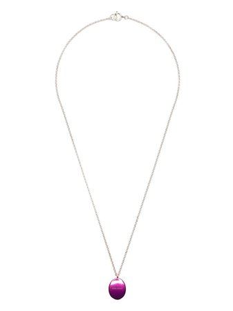 Isabel Marant logo-engraved Pendant Necklace - Farfetch